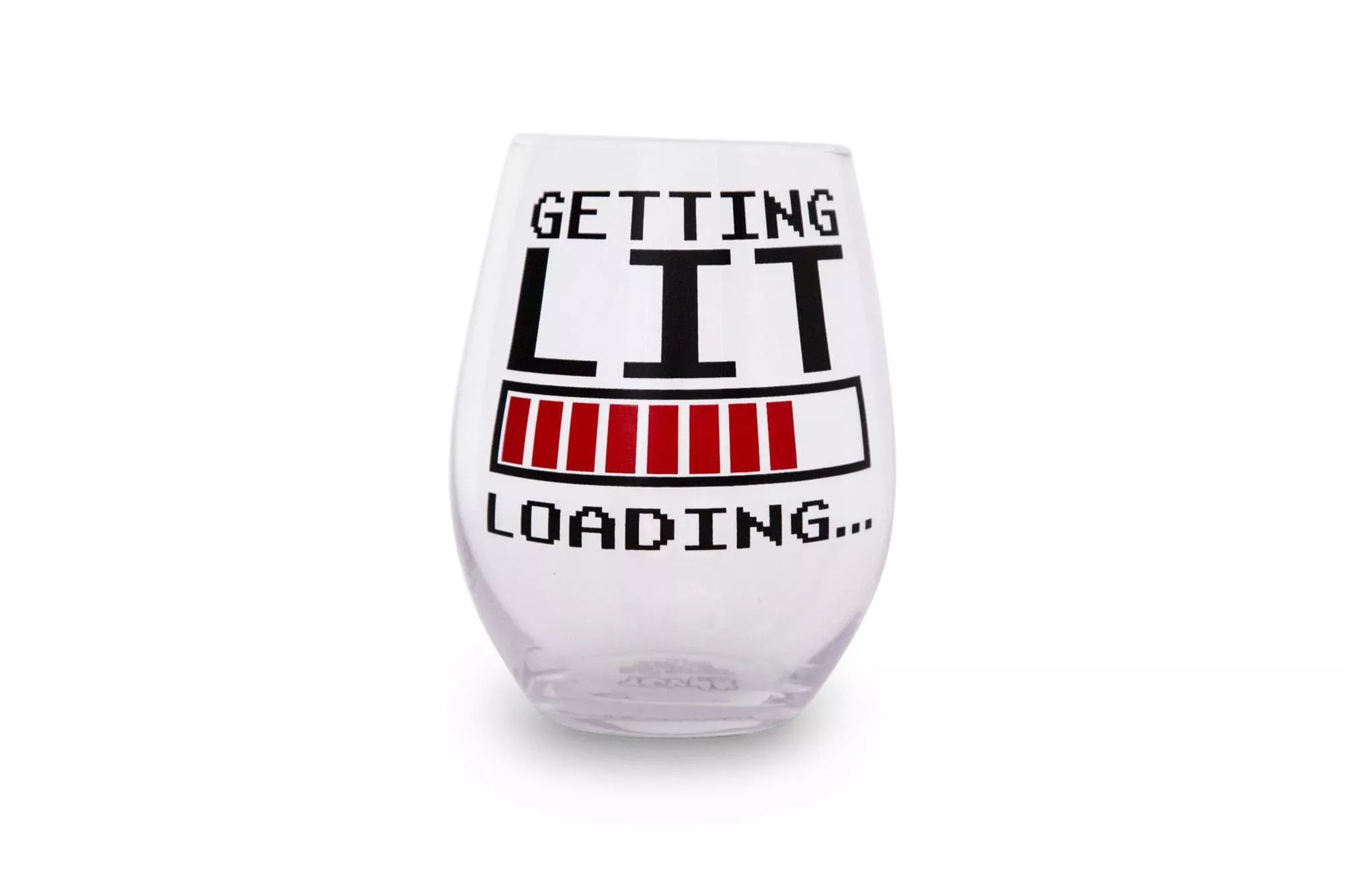 "Getting Lit" Oversized Stemless Wine Glass | Holds 20 Ounces